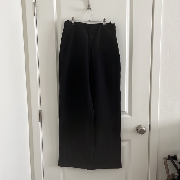 & Other Stories Pants - & Other Stories High Waist Wide Leg Dress Pant - Black